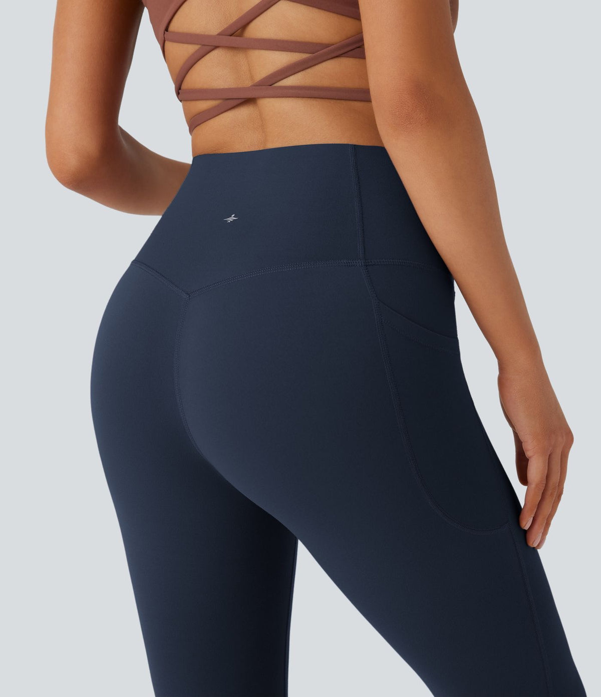 High Waisted Tummy Control Bootcut Leggings