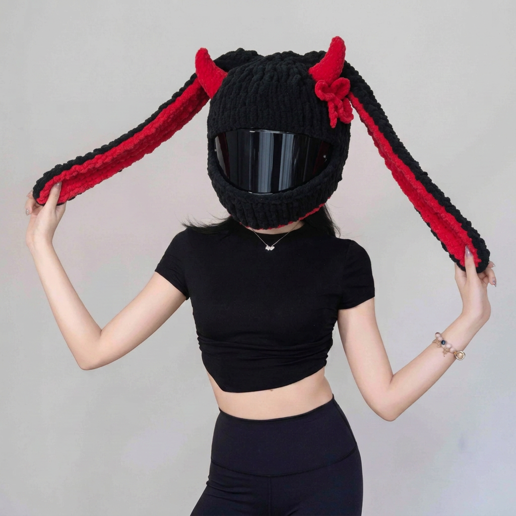 Bunny Collection helmet cover